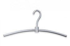 ZACK 6 Stück Edelstahl Kleiderbügel SWING Drehbügel Garderobenbügel 50660