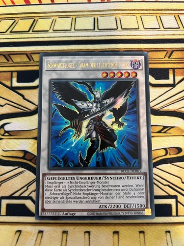 Yugioh schwarzflügel gram - yugioh,