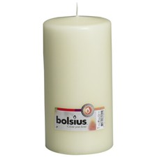 8 Stumpen Kerzen 200x98 mm in