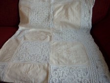 F01 schöne Tischdecke - Plaid Klavierdecke Überwurf Decke 160x120cm