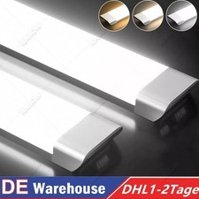 LED Deckenleuchte Panel Licht Feuchtraumlampe Werkstatt Röhre 30/60/90/120/150CM