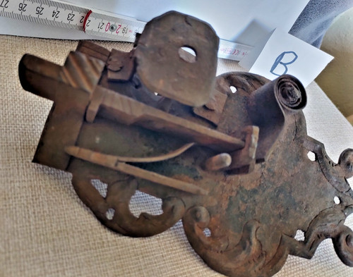 Eisen aufsatzschloss - 18., |
