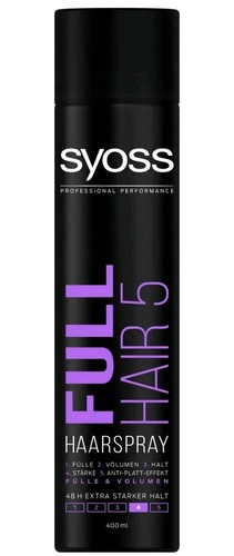 Syoss full hair haarspray - full,