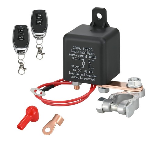 12v 200a autobatterie - 12v, relais
