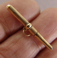 RARER ANTIKER SCHAUMGOLD TASCHEN UHR SCHLÜSSEL MIT ÖSE