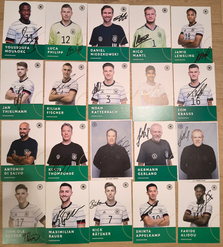Fußball autogramme dfb - dfb, /
