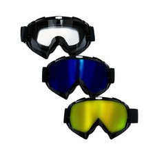 Motocross Brille Motorradbrille Racing Googles Schutzbrille Endurobrille Schwarz