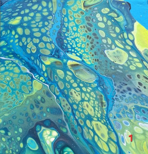 Acrylbilder handgemalt