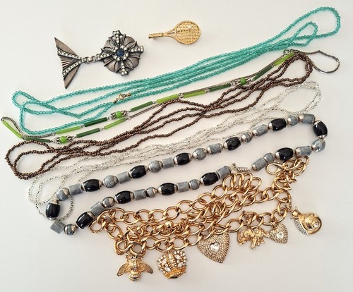 Modeschmuck konvolut diverse - konvolut,