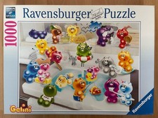 Ravensburger Puzzle 1000 Teile - Gelini Badespaß - Gellini 2009 Comic Bärchen