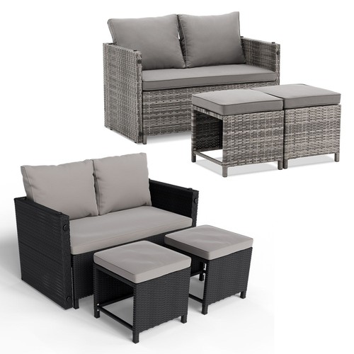Gartenmöbel set polyrattan - set,