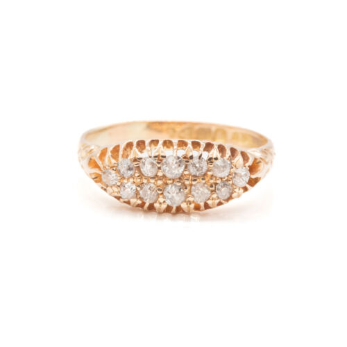 Altschliff diamant ring - altschliff,