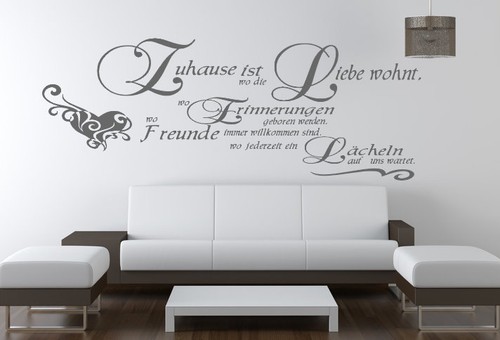 Wandtattoo wohnzimmer - wandtattoo,