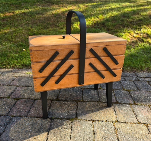 Vintage holz freischwinger - holz,