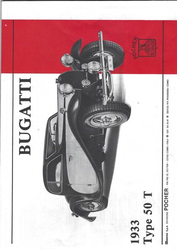 Handbuch pocher bugatti 8 - pocher, 1:8