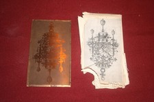 Alte Druckplatte Kupfer [43]