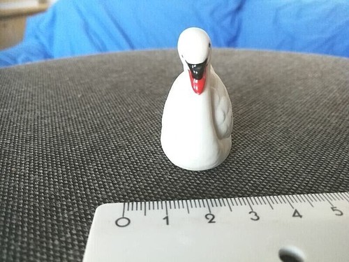 Goebel schwan 4cm lang - schwan, ca.