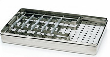 10 Edelstahltrays für