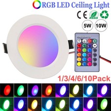 5/10W RGB LED Einbauleuchte