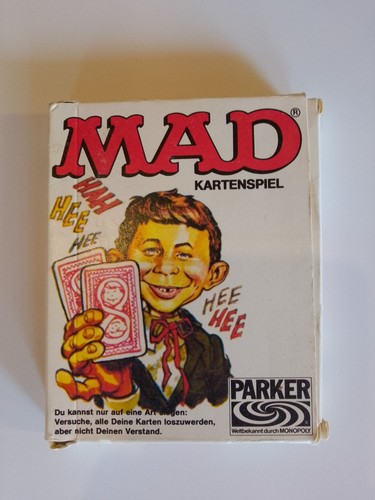 Mad kartenspiel parker - kartenspiel,