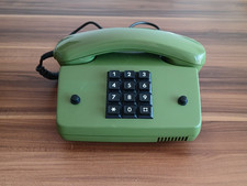 Telefon Tastentelefon Post FeTAp 756- D  grün 80er Vintage
