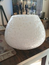 Villeroy Boch sehr grosse bauchige Vase Glasvase Kugelvase Höhe 20cm