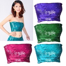 Tanz-BH-Tops, bauchfreies Top, Weste, Clubwear, Brustwickel,