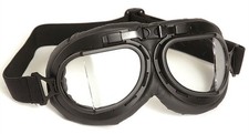 Fliegerbrille Typ RAF schwarz