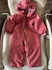 LUPILU Baby Mädchen Schneeoverall Overall Winteranzug Alt Rosa Größe 92