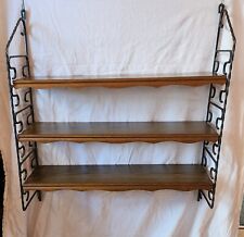 60er/70er Jahre String Regal Wandregal vintage Teak