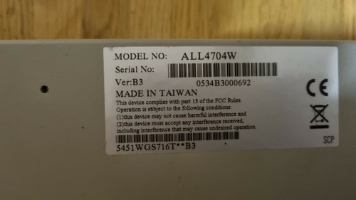 Allnet ethernet switch port - allnet,