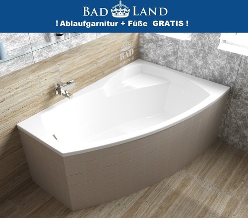 Eckbadewanne 140 rechts - 140, 80