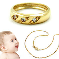 Baby Taufe Kette Taufring mit