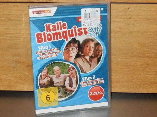 Kalle blomquist 2 dvds - kalle,