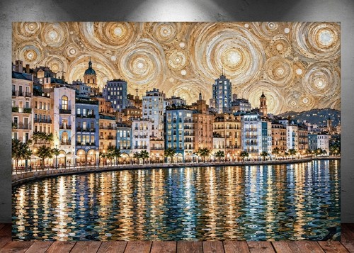 Leinwand bild xxl abstrakt - leinwand,