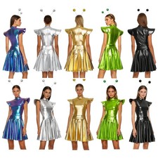 Damen Alien Kostüm Space Girl