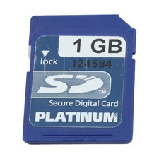 Platinum 1GB SD TM Karte Class 1SD Karte