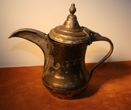 Antike alte arabische kaffee - alte,