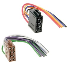 Universal ISO Autoradio Anschluss Buchse Stecker Set offene Enden Kabel Adapter