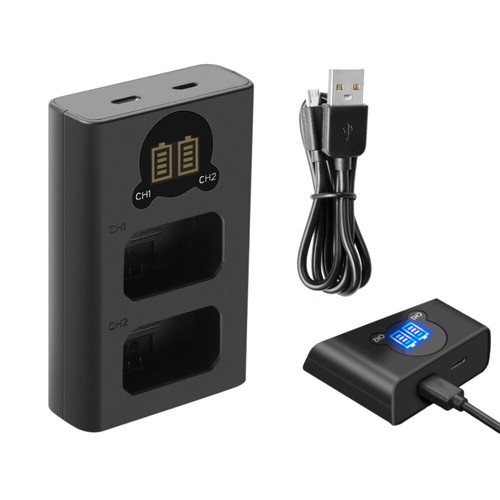 Dual lcd ladegerät usb für - dual,