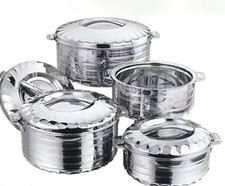 Edelstahl Warm Kalt Lebensmittel Isoliert Kasserolle Doppel Hot Pot Jumbo 10.000ml