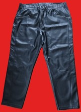GINA Benotti KUNSTLEDERHOSE neu Stretchig gr. XXL 52/54 schwarz Damenhose