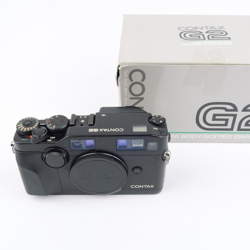 Contax black rangefinder - g2,