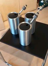 3 Vintage Design Staff 7782 Strahler Lampe Spot Deckenlampe - Alu matt - 70er