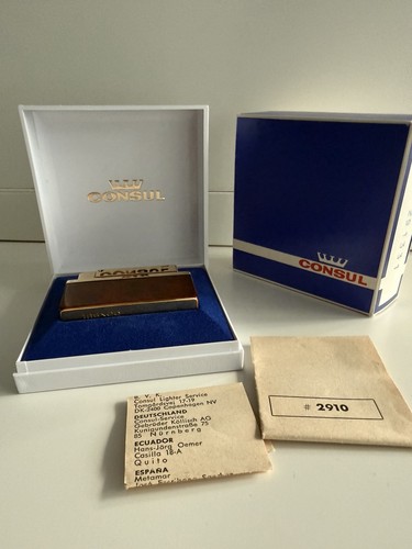Vintage consul 2910 feuerzeug - consul,