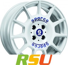 Sparco Terra white 7x16" ET45