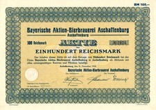 Bayerische aktien bierbrauerei - bayerische, aktien-bierbrauerei