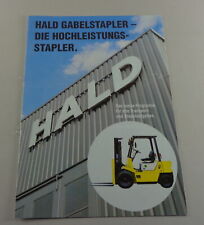 Prospekt Hald Gabelstapler TCM / Fantuzzi / DMG / Manitou