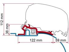 Fiamma F65/F80 Adapter für Fiat Ducato (H2) Bj. 1994 - 2006, Low Profile