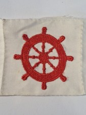 DDR Wappen Stoff Gestickter